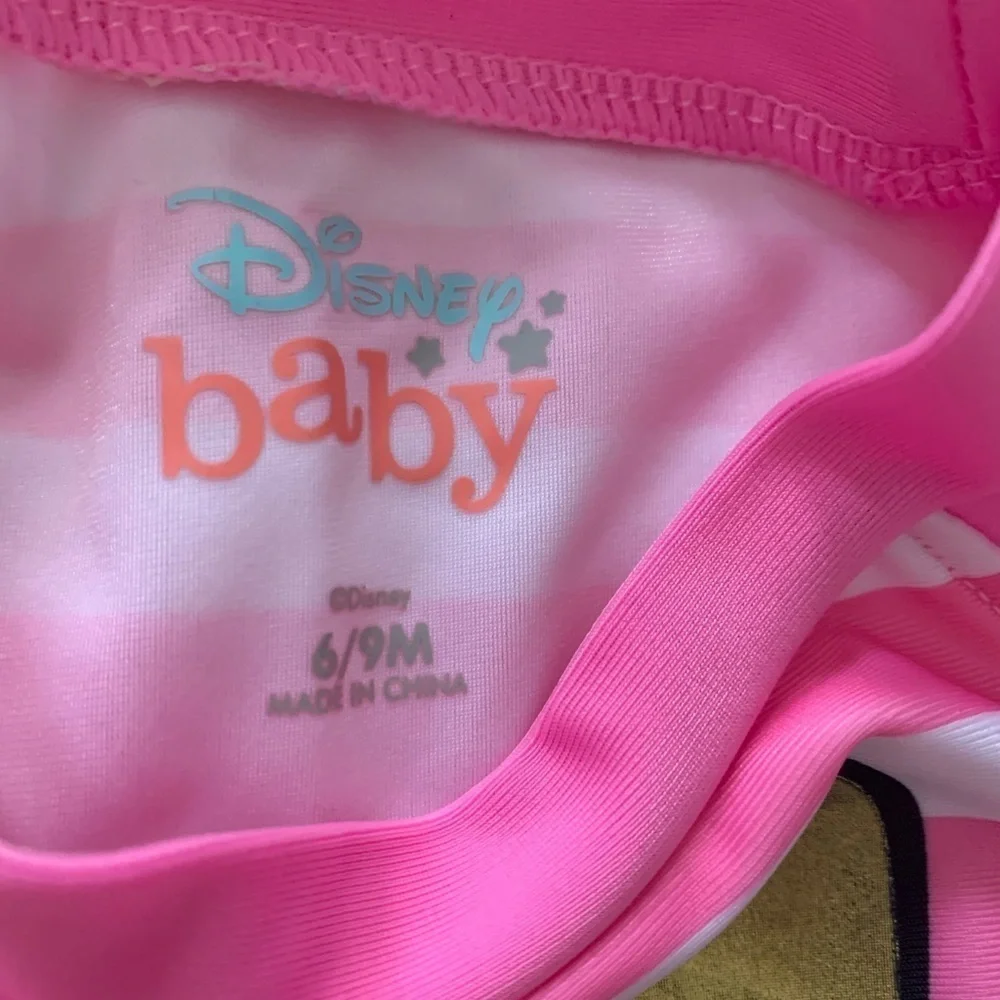 Disney Minnie Mouse Swimsuit - Size 6-9 Months